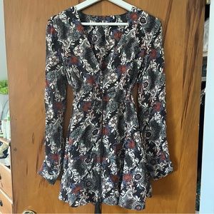 Free People Paisley Minidress
